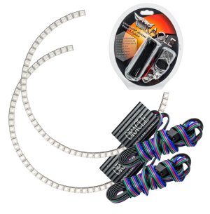 Ford Lightning Headlight Halo Kit - ORACLE Lighting - ColorSHIFT - `99-`04